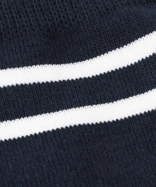 23区GOLF 【WOMEN】フラッグモチーフ ニーハイソックス ネイビー系