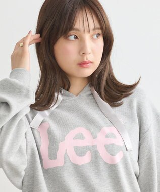 earth music&ecology Ｌｅｅ×ｅ．ｍ．ａ．ｅショート丈パーカー Gray