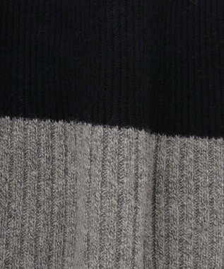 JOSEPH カラーブロック　ニットドレス Black/grey
