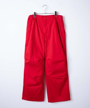 WEGO ワイドミリタリーパンツ レッド