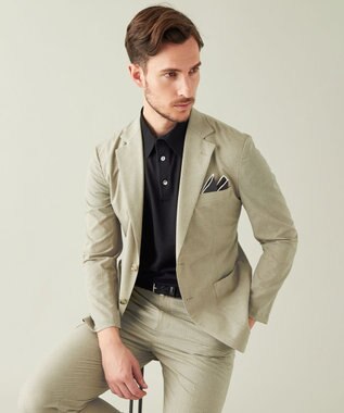 GOTAIRIKU 【AIRYMOVE / セットアップ対応】COOL DOTS セットアップジャケット ベージュ系8