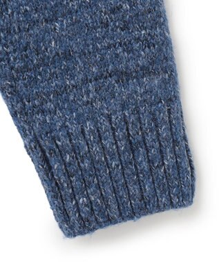 JOSEPH HOMME ツイストメランジ　ニットカーディガン　 ダルブルー系