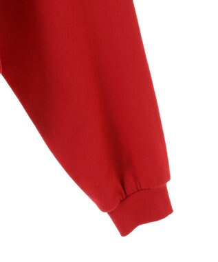 earth music&ecology Ｌｅｅ×ｅ．ｍ．ａ．ｅショート丈パーカー Red