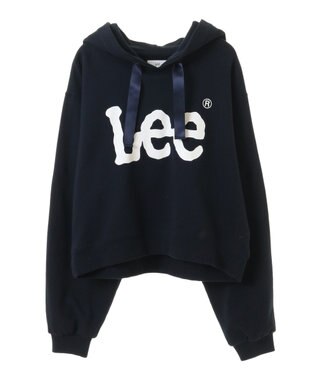 earth music&ecology Ｌｅｅ×ｅ．ｍ．ａ．ｅショート丈パーカー Navy