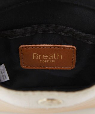 TOPKAPI 【Breath TOPKAPI】RIPPLE リプル スリム サコッシュ スマホショルダー ライトベージュ