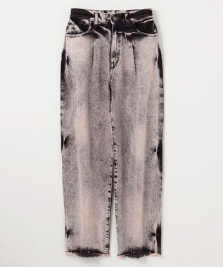 GRACE CONTINENTAL タイダイコクーンデニムパンツ ピンク