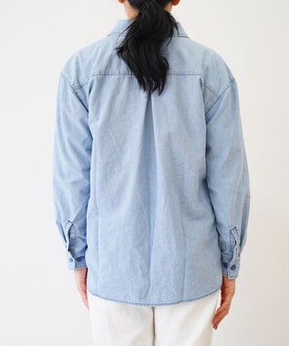 caqu USN chambrey shirts コットンシャンブレーシャツ 3years