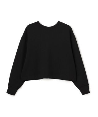 UNFILO L 【2WAY】BEAUTY FORM JERSEY ハーフZIP プルオーバー ブラック