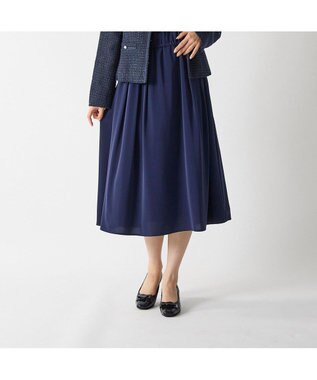 Riz raffinee <Riz raffinee>モチーフリボンパンプス ネイビーメタリック