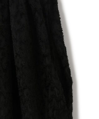 23区 【SLOW/一部店舗限定】カットジャカード キャミソールワンピース ブラック系