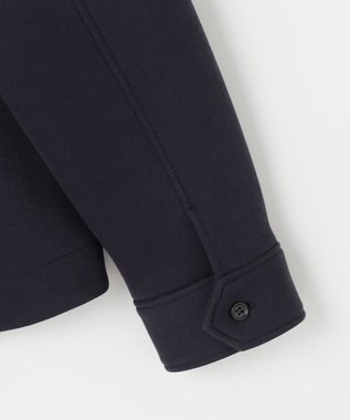 J.PRESS LADIES L 【WEB限定・季節の変わり目に】ダンボールジャージー シャツ ネイビー系