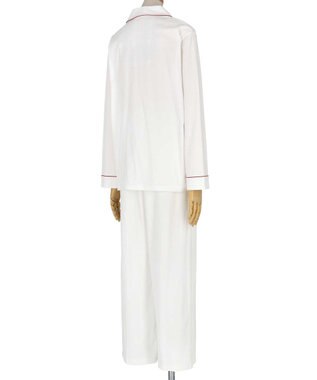 une nana cool 【綿100％】やわらかスムースパシャマ WH