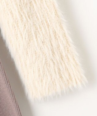 ANY SIS 【2SET】シャギー ニット × ワンピース セット モカピンク