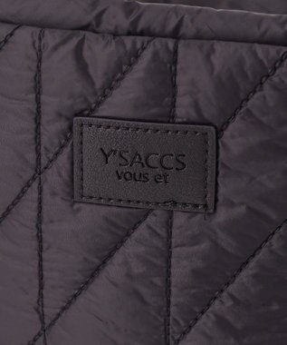 Y'SACCS 【Y’SACCS vous et】キルティングボックストート　Sサイズ ブラック