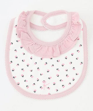 組曲 KIDS フラワーボンボン スタイ ピンク系5