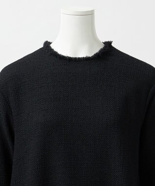 23区 S 【R(アール)】プリペラツイード ワンピース ブラック系