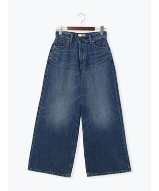 Te chichi 【EDWIN別注】ワイドデニムパンツ ブルー