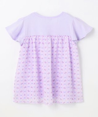 ANY KIDS ひらひら バックシャンTシャツ ラベンダー