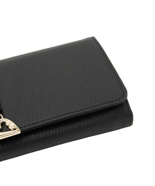 LANVIN en Bleu カルノ かぶせ長財布 ブラック