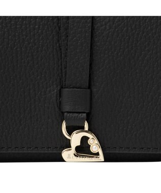 LANVIN en Bleu カルノ かぶせ長財布 ブラック