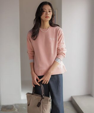 J.PRESS LADIES 【WEB限定】2wayナイロン Midium トート バッグ ベージュ系1