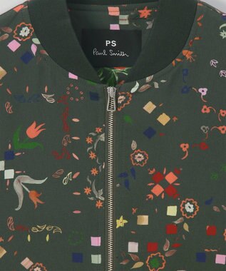 Paul Smith Keepsakeプリント ブルゾン カーキ
