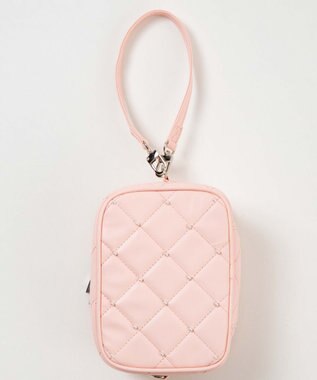 WEGO 【痛バ＆推し活グッズ】パールキルティング2WAYぬいポーチ ライトピンク