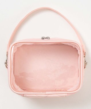 WEGO 【痛バ＆推し活グッズ】パールキルティング2WAYぬいポーチ ライトピンク