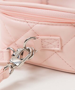 WEGO 【痛バ＆推し活グッズ】パールキルティング2WAYぬいポーチ ライトピンク