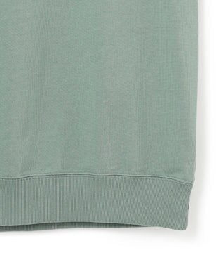 J.PRESS YORK STREET 【UNISEX】ブルドックプリントリブ Tシャツ ライトグリーン系