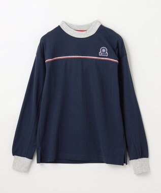 J.PRESS KIDS 【140-170cm】トリコロールライン カットソー ネイビー系