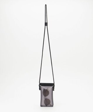 ICB ポーチ付きサングラス ブラウン系