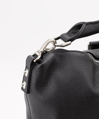 JOSEPH HOMME 【LEON 掲載】オールレザーシュリンク　BOSTON BAG ブラック系