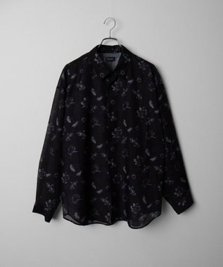 WEGO シアーパターンBIGシャツ（LS） 柄1