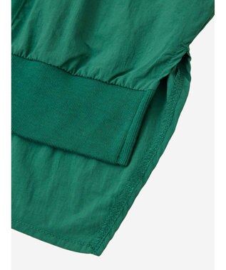 Green Parks ナイロンドッキングロゴチュニック Green