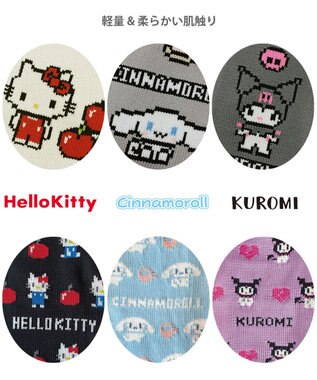ROOTOTE 8360【キティ/シナモロール/クロミ】IP.ニット.サンリオキャラクターズ-A 01：ハローキティ