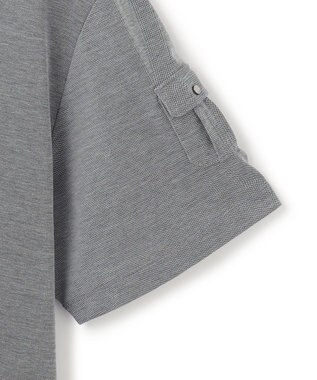 JOSEPH HOMME 【接触冷感】アイスコットンカノコ　ポロ ライトグレー系