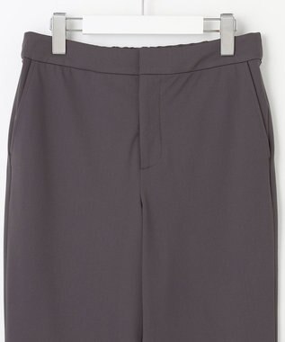 J.PRESS LADIES 【洗える】コンジュンク トリコットツイル パンツ グレー系