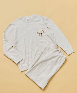 une nana cool 2026年お年賀「まるっとうまくいく」 【綿混】メンズパジャマ アイボリー