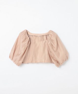 GRACE CONTINENTAL ボレロセットティアードワンピース ベージュ