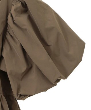 CRAFT STANDARD BOUTIQUE パフスリーブペプラムブラウス Black