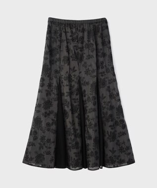 GRACE CONTINENTAL マーメイドembスカート ブラック