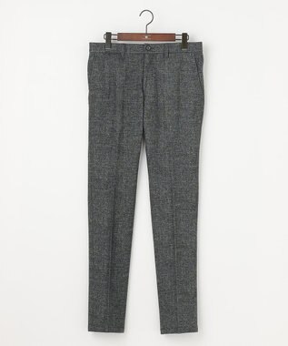 JOSEPH ABBOUD 【ストレッチ】フランネルジャージ パンツ ブラック系