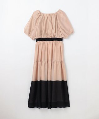 GRACE CONTINENTAL ボレロセットティアードワンピース ベージュ