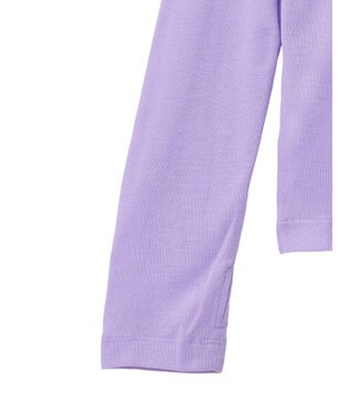 earth music&ecology シアーリブプルオーバー Lavender