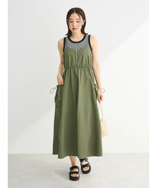 Green Parks フロントＺＩＰジャンスカ Khaki