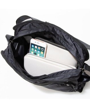 Y'SACCS 【Y’SACCS vous et】リップストップナイロンショルダー Sサイズ ブラック