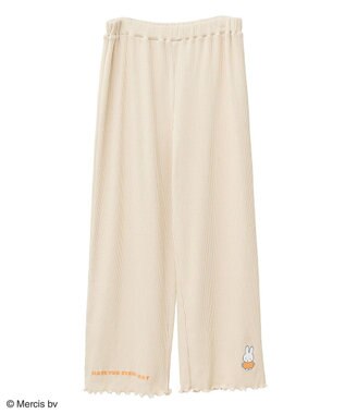 Green Parks ｍｉｆｆｙ／ワンポイントカットリブパンツ Light Beige