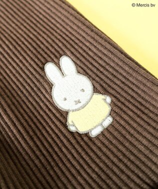 Green Parks ｍｉｆｆｙ／ワンポイントカットリブパンツ Brown