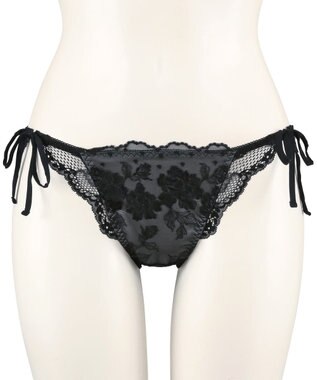 San-ai Resort（三愛水着楽園） エレガントコレクション 【2412】 ヒモショーツ 【northerly】 ブラック